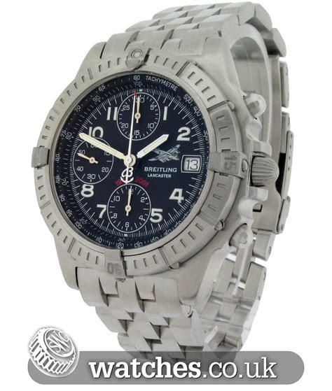 breitling lancaster bomber watch|Breitling blackbird limited edition.